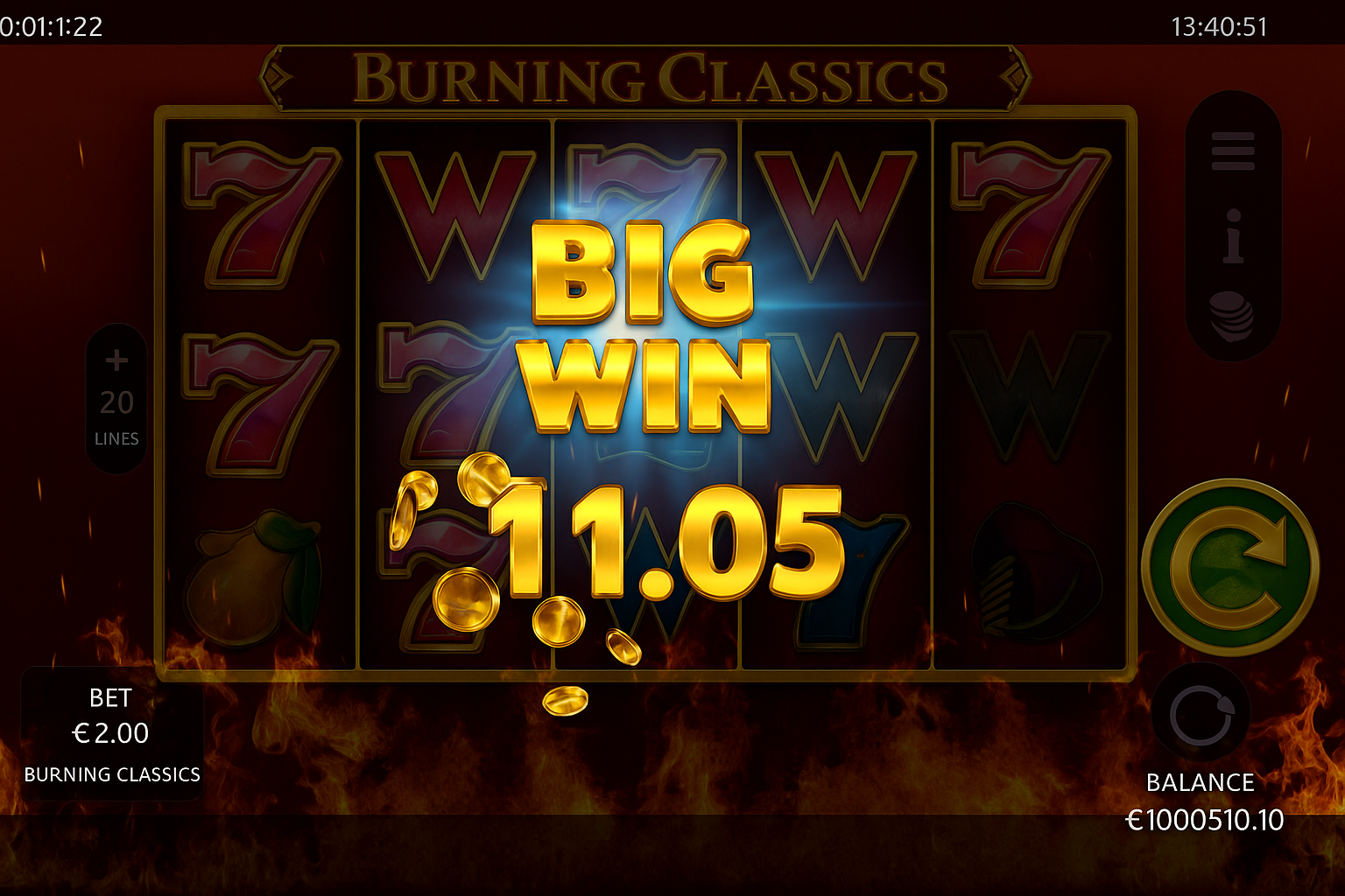 Burning Classics gameplay